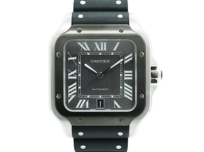 Cartier Santos WSSA0037 Grey Dial Men's Watch  ref.2206231