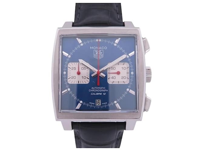 TAG HEUER MONACO CHRONOGRAPH CAW2111-0 STEEL 39MM AUTOMATIC WATCH Silvery  ref.2206399