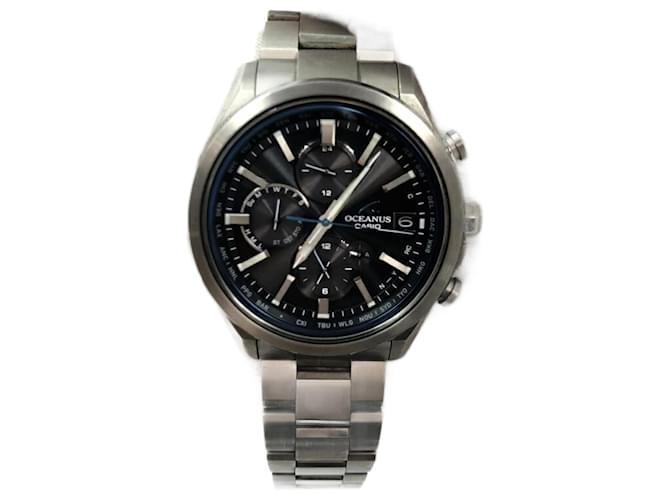 Autre Marque Casio Oceanus Solar Watch OCW-T4000-1AJF Silvery  ref.2207425