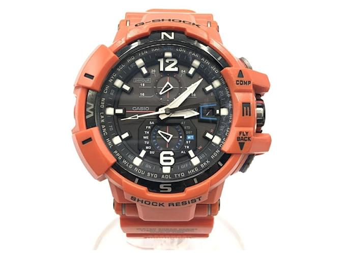 Autre Marque Casio G-Shock GW-A1100R-4AJF Wristwatch Orange  ref.2207557