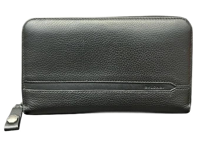 Bulgari Octo Black Leather  ref.2208860