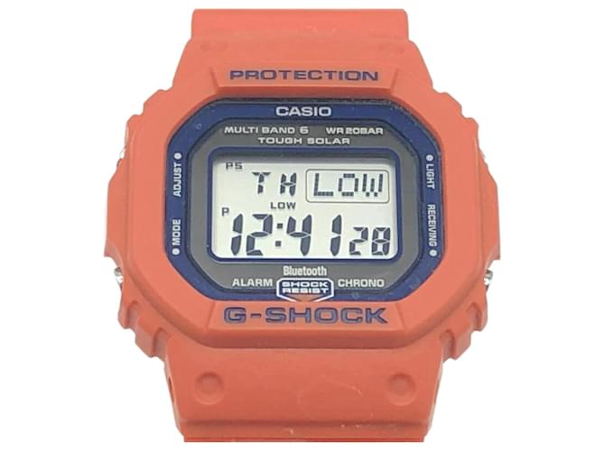 Autre Marque Casio G-Shock GW-B5600 Wristwatch Orange Yellow  ref.2209617