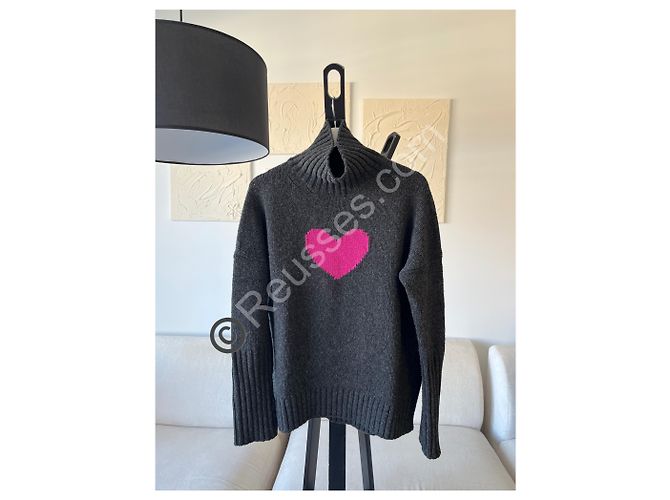 Pull "Alma We Heart" Zadig & Voltaire em lã
