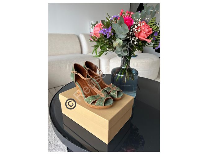 Sandali con zeppa Zadig & Voltaire