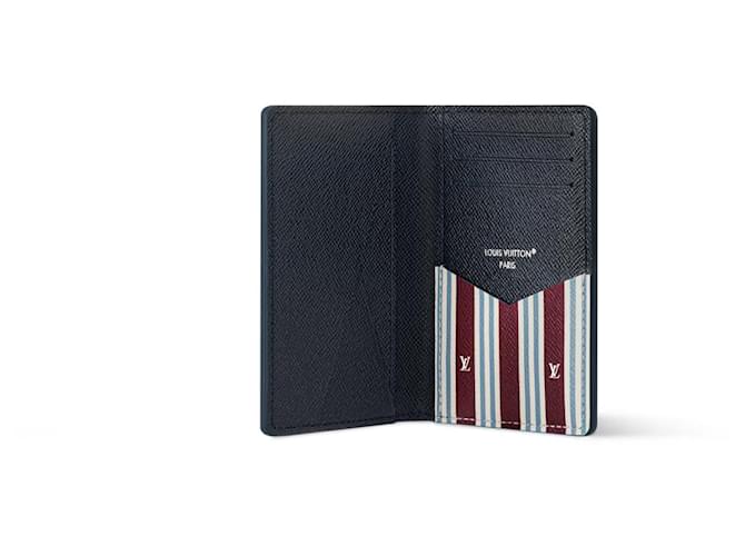Louis Vuitton LV Pocket Organizer new Blue Cloth  ref.2210990