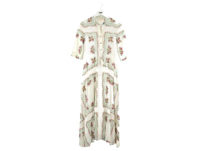 Tory Burch Robe en coton blanche