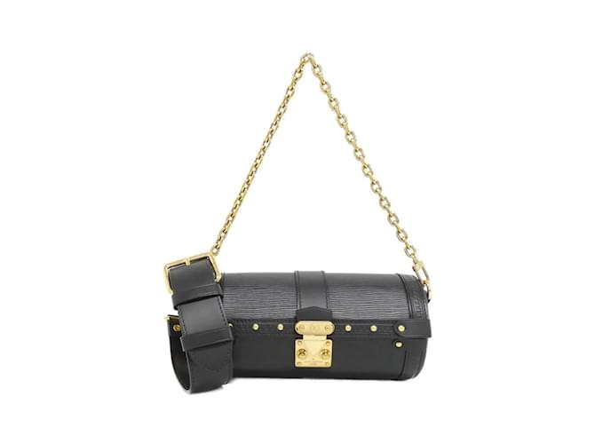 Louis Vuitton Epi Papillon Trunk Shoulder Bag Black Leather  ref.2211380