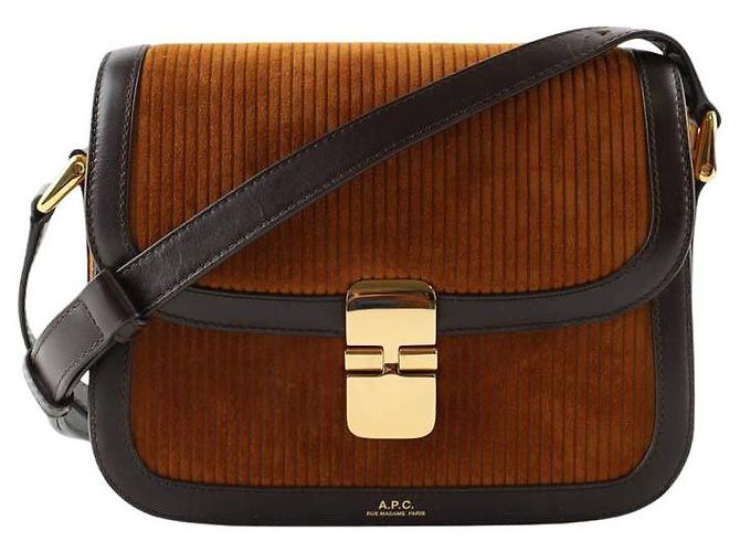 Apc Borsa a tracolla in pelle