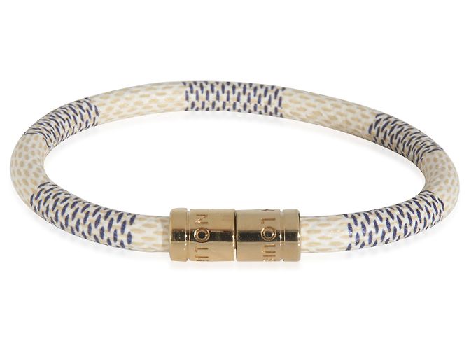 Keepall Pulsera Keep It chapada en oro Louis Vuitton