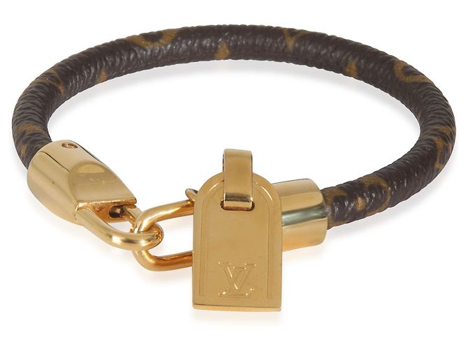 Lockit Pulsera charm Luck It chapada en oro de Louis Vuitton