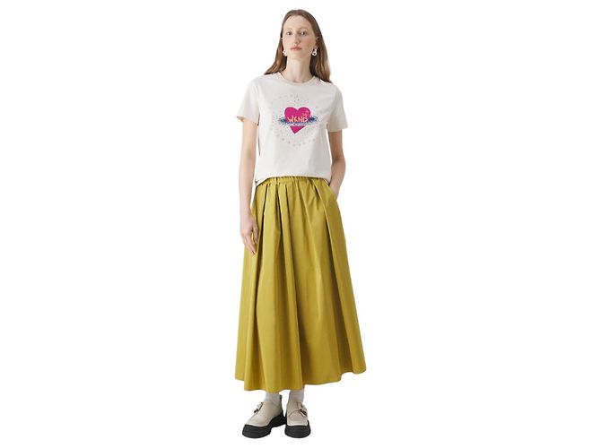 Weekend Max Mara Camiseta Impresa Cine Weekend MaxMara L Beige
