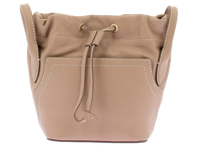 Robert Clergerie Robert Eimer Tasche Leder Camel Kamel