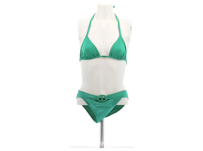 Hermès Costume da bagno a due pezzi Verde