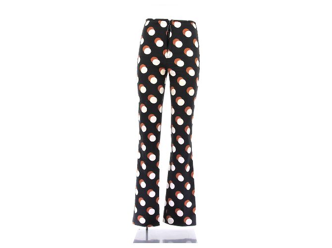 Louis Vuitton Polka dot pants Black