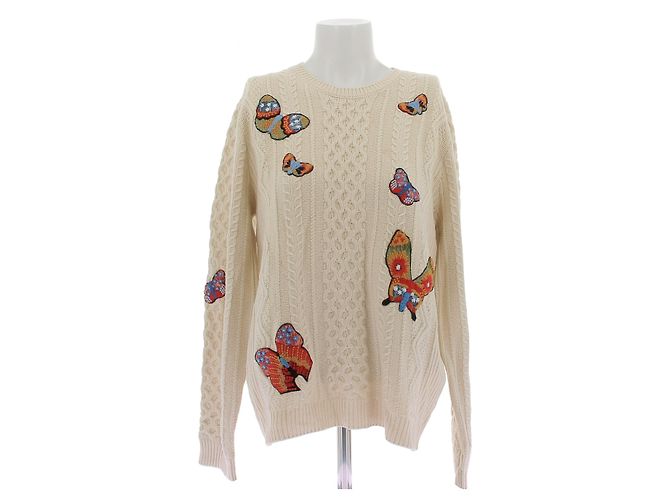 Valentino Garavani Pullover aus Mischwolle Kamel 