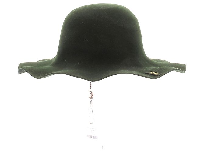 Borsalino Chapéu de pelo verde