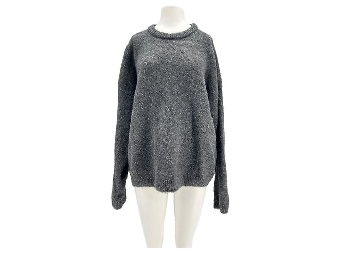Autre Marque THE NEW SOCIETY Pullover Dunkelgrau