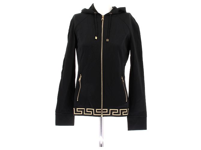 Versace Schwarzer Hoodie 