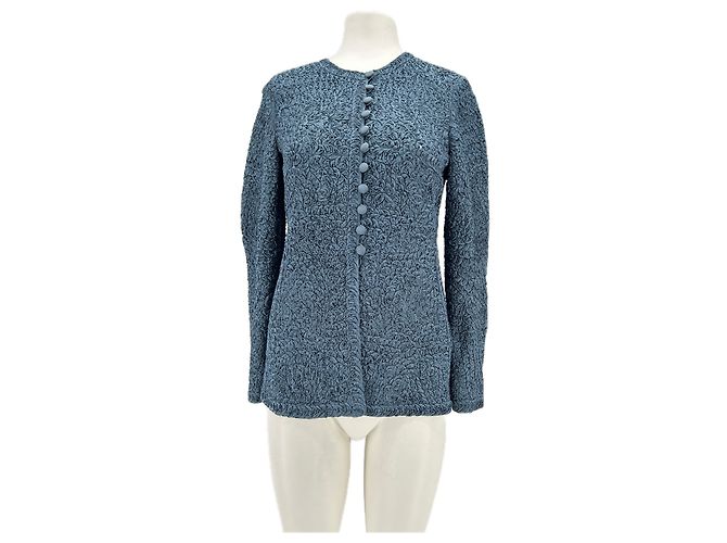 Autre Marque Blaue Jacke