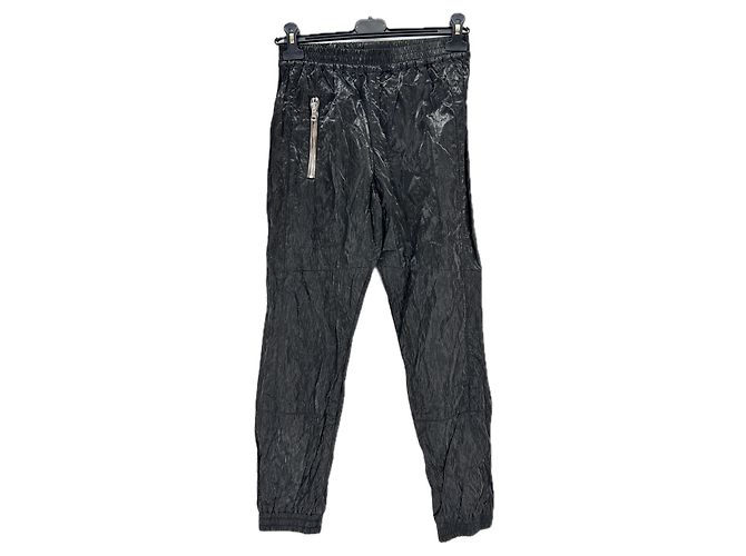 RTA Jogginghose Schwarz mit Vinyl Effekt