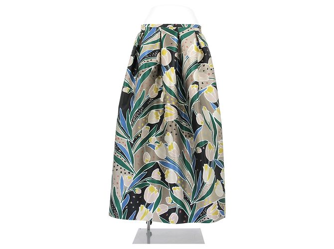 Rochas Falda estampada