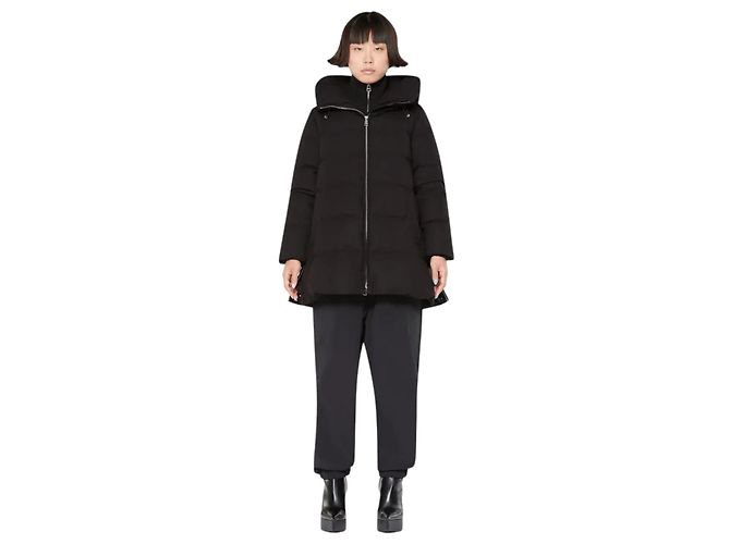 Autre Marque Add hodded down jacket size S Black