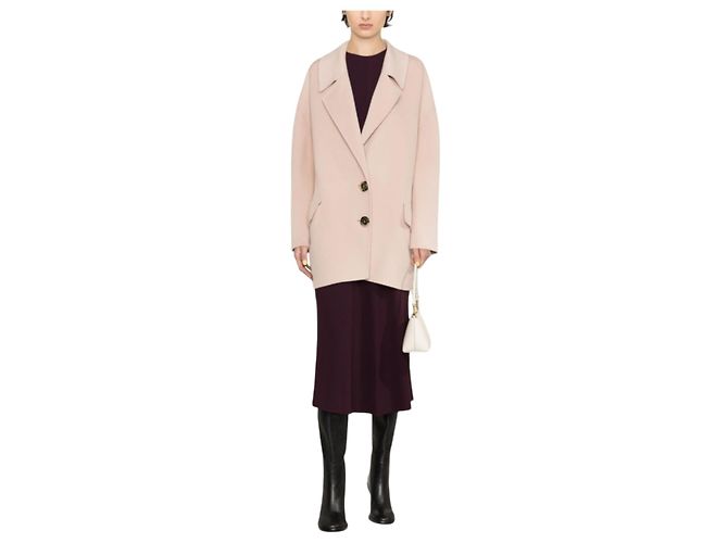 pinko single-breasted wool coat M 