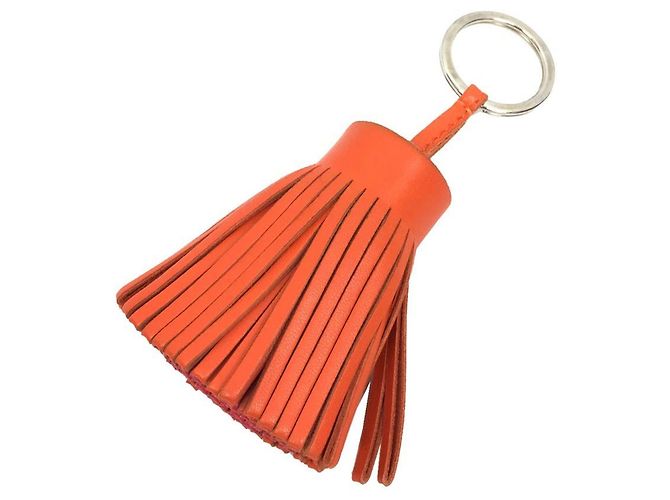 Ring Hermès Chaveiro Hermes Carmen Laranja