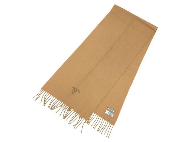 Prada Beige Wool Shawl