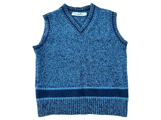 Ärmelloser Pullover Dior Blau 