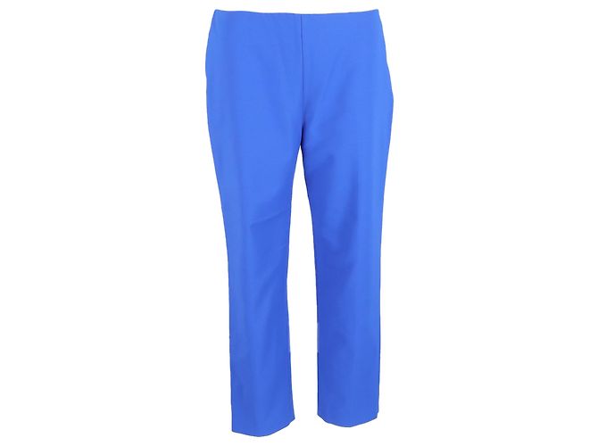 Missoni gerade geschnittene Hose aus blauer Polyester