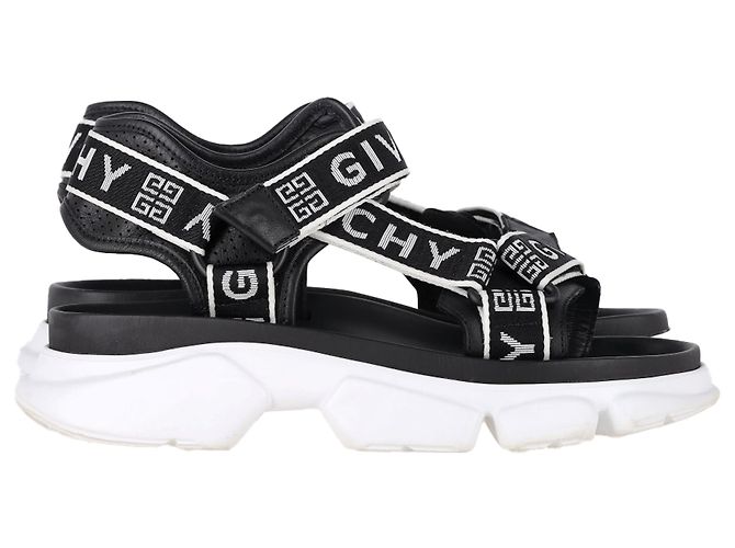 Sandali Jaw Givenchy in pelle nera
