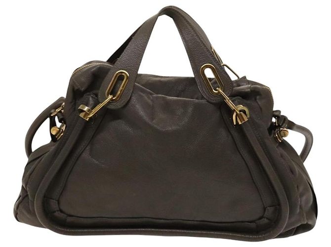Chloé Paraty Marrone Pelle