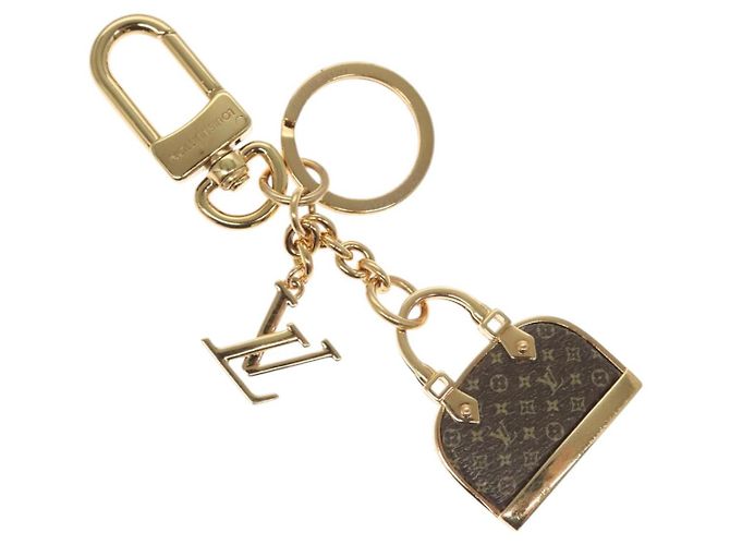 LOUIS VUITTON Monogramma Iconico Alma Charm metallo M01799 LV Auth 115619