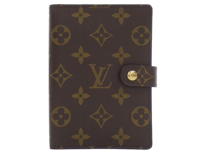 Louis Vuitton Monogram Agenda PM R20005 Organizer Brown