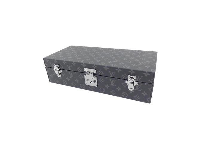 Custodia per orologio Monogram Eclipse Louis Vuitton Nero