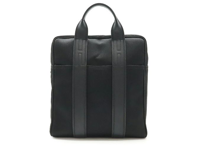 Hermès Hermes Acapulco Toile Chevron Leather 2way Bag
