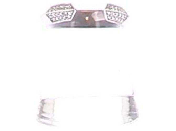 Autre Marque Anello "AnyWay" in argento rodiato e diamanti