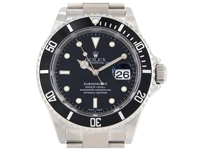 Rolex Submariner Date 16610 SS Wristwatch  ref.2217163