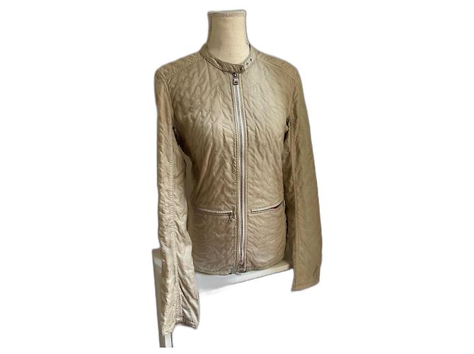 Beige Prada-Jacke - Größe 44 IT 40 FR - Taillierter Schnitt