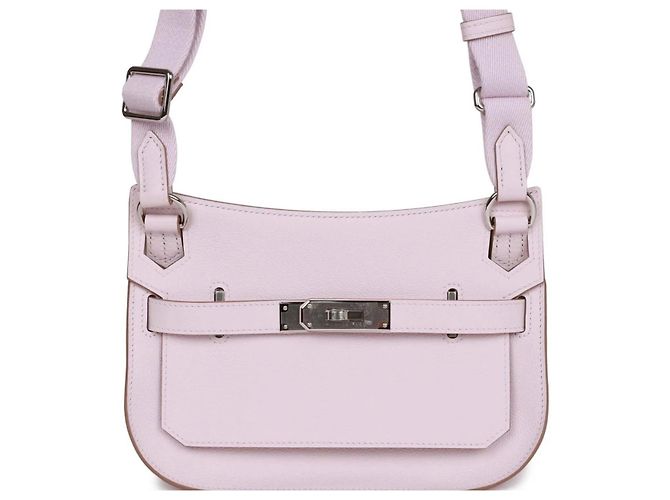 Jypsiere Hermès Mini Jypsière en cuir rose