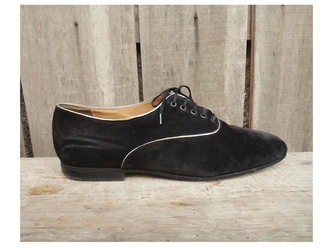 Joseph Fenestrier Richelieu in suede nero
