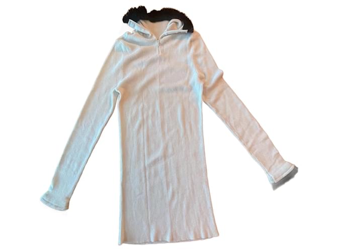 Long pull Chanel Aus weiß Kaschmir