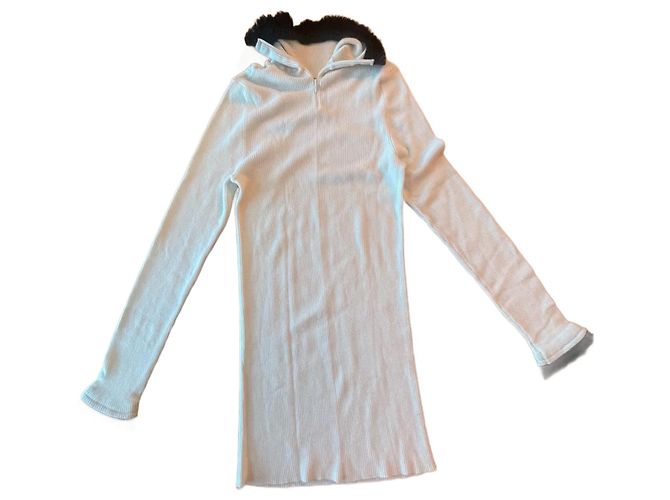 Long pull Chanel Blanc cassé