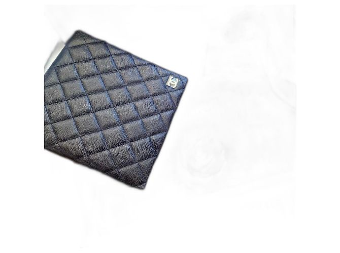 Cambon Chanel Purses, wallets, cases Navy blue