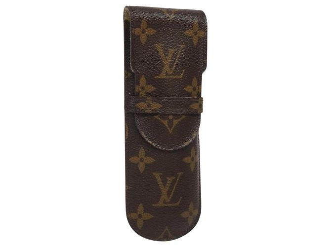 LOUIS VUITTON Monogram Etui Stilo Stiftetui M62990 LV Auth 121821 Monogramm