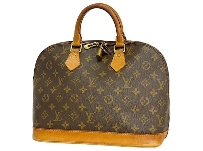 Louis Vuitton Monogram Alma Handbag Brown  ref.2219127