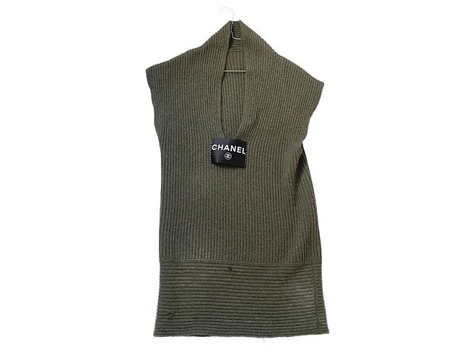 Chanel Vestidos Verde