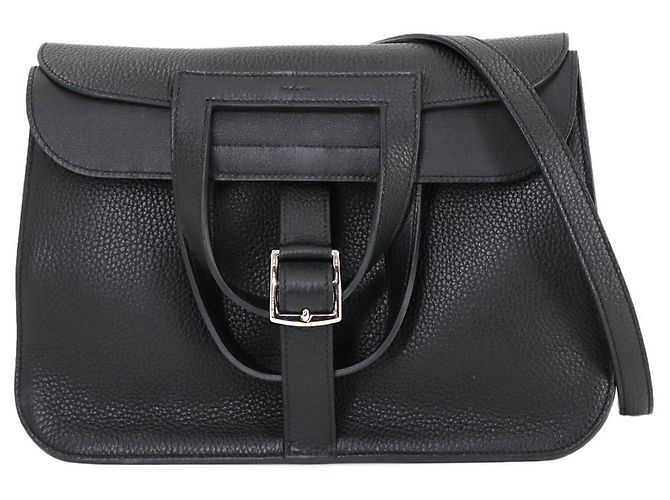 Hermès Sac à main Hermes Halzan 31 Noir