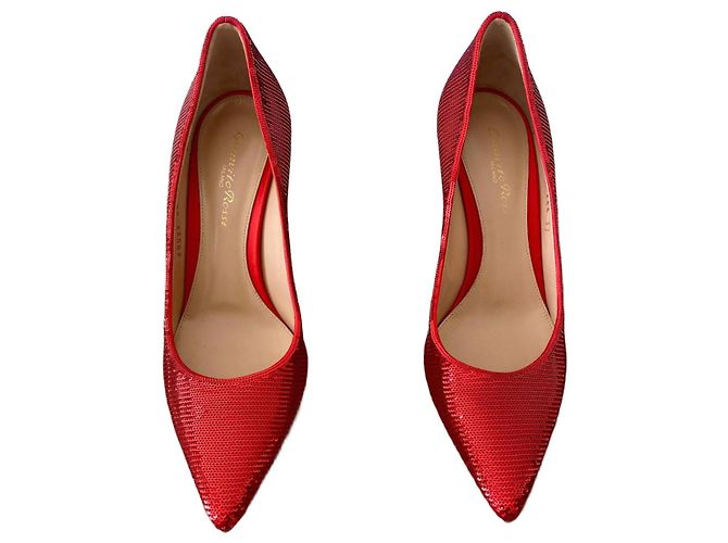 Gianvito Rossi Rastabs Rot